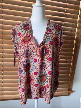 Natural Life Multicolored Top